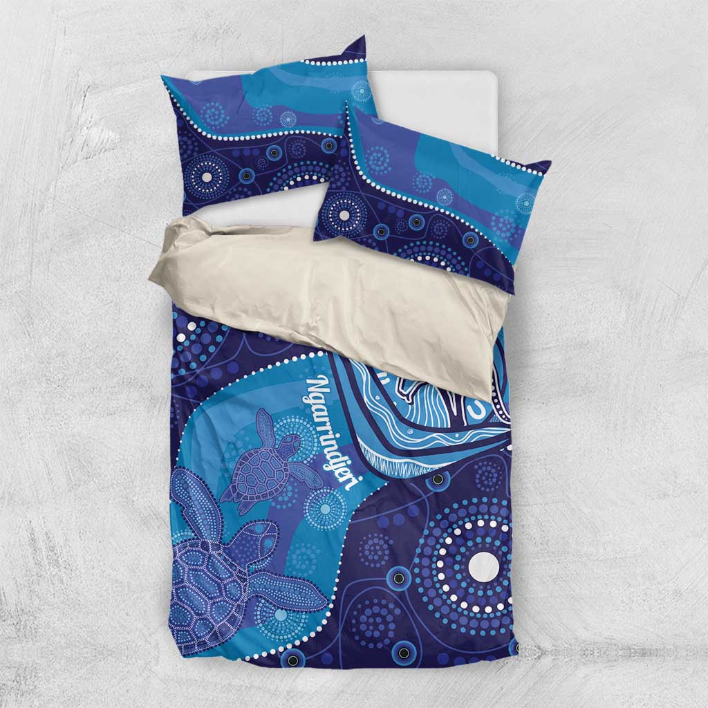 Australia Ngarrindjeri Bedding Set Animal Aboriginal Art