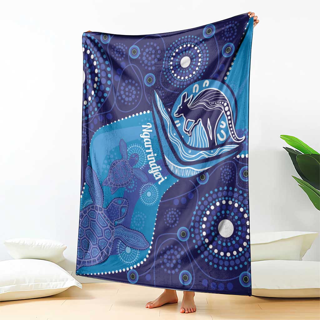 Australia Ngarrindjeri Blanket Animal Aboriginal Art