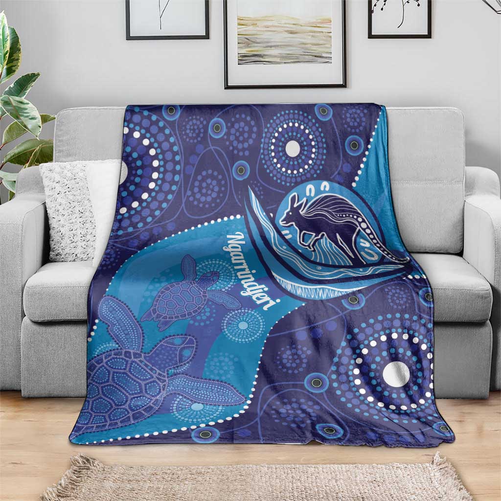 Australia Ngarrindjeri Blanket Animal Aboriginal Art