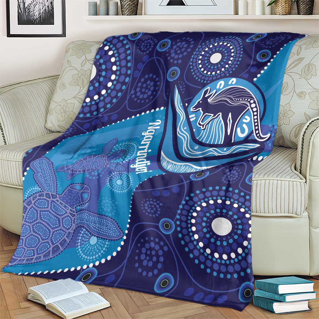 Australia Ngarrindjeri Blanket Animal Aboriginal Art