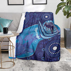 Australia Ngarrindjeri Blanket Animal Aboriginal Art