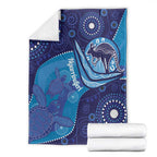 Australia Ngarrindjeri Blanket Animal Aboriginal Art