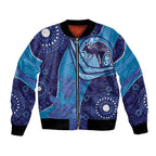 Australia Ngarrindjeri Bomber Jacket Animal Aboriginal Art