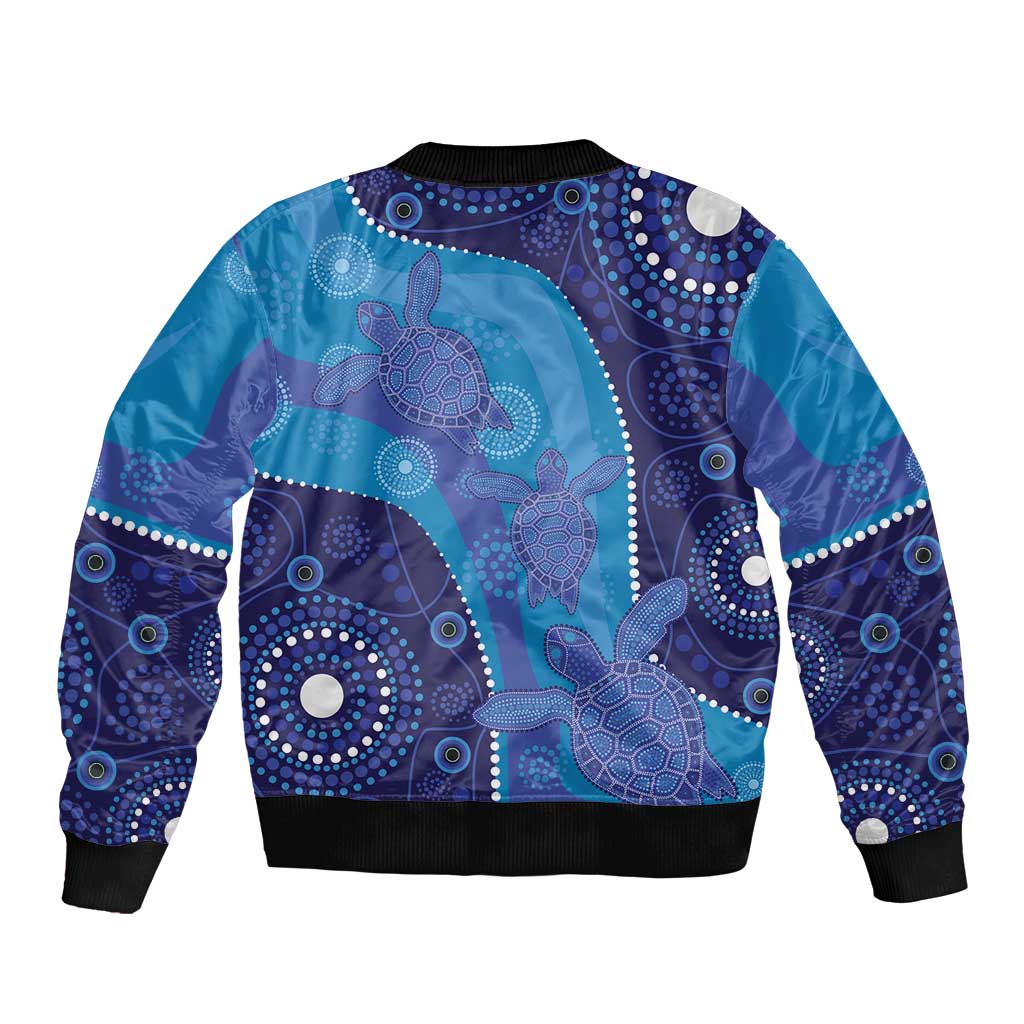 Australia Ngarrindjeri Bomber Jacket Animal Aboriginal Art