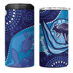 Australia Ngarrindjeri 4 in 1 Can Cooler Tumbler Animal Aboriginal Art