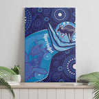 Australia Ngarrindjeri Canvas Wall Art Animal Aboriginal Art
