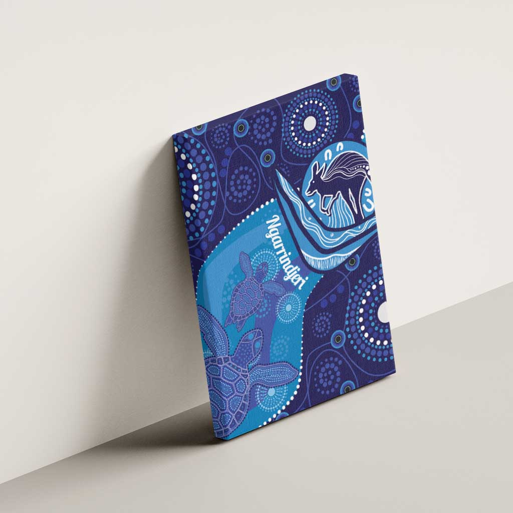 Australia Ngarrindjeri Canvas Wall Art Animal Aboriginal Art