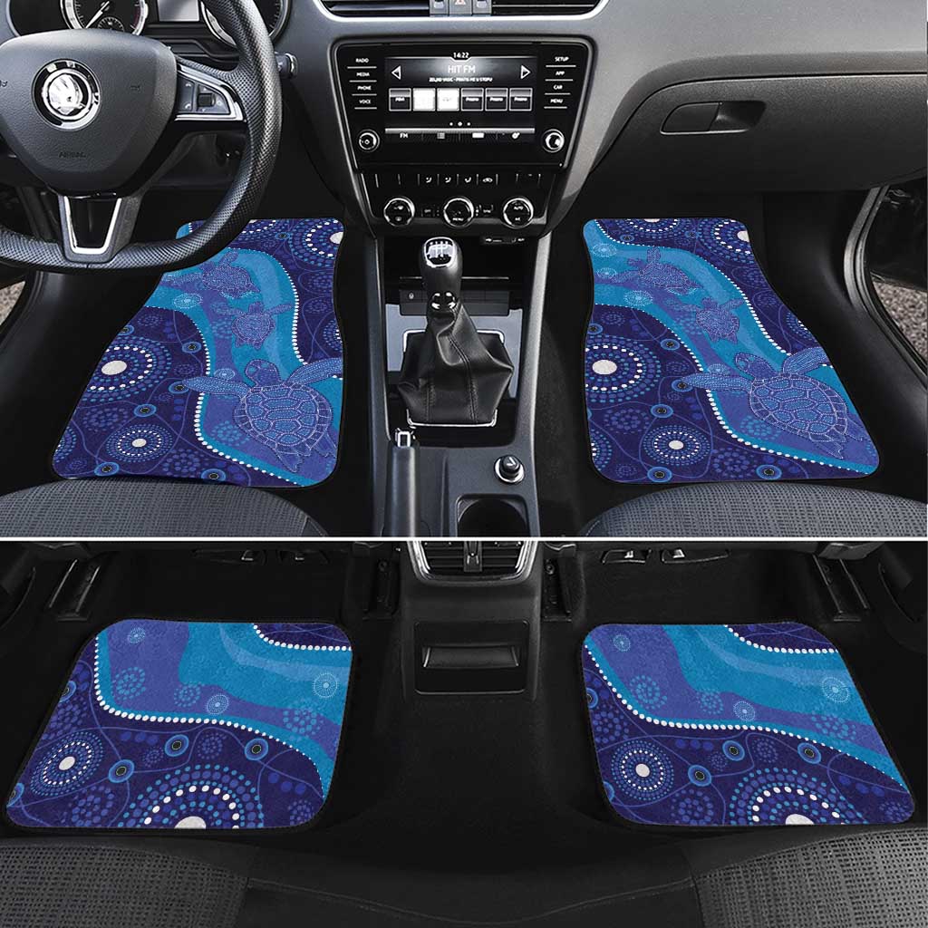 Australia Ngarrindjeri Car Mats Animal Aboriginal Art