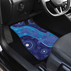 Australia Ngarrindjeri Car Mats Animal Aboriginal Art