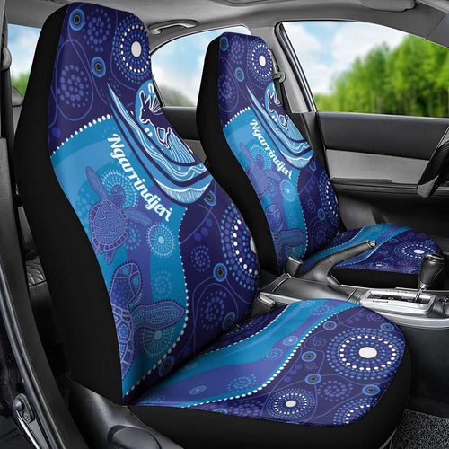 Australia Ngarrindjeri Car Seat Cover Animal Aboriginal Art