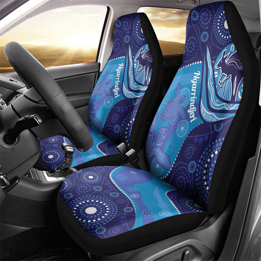 Australia Ngarrindjeri Car Seat Cover Animal Aboriginal Art