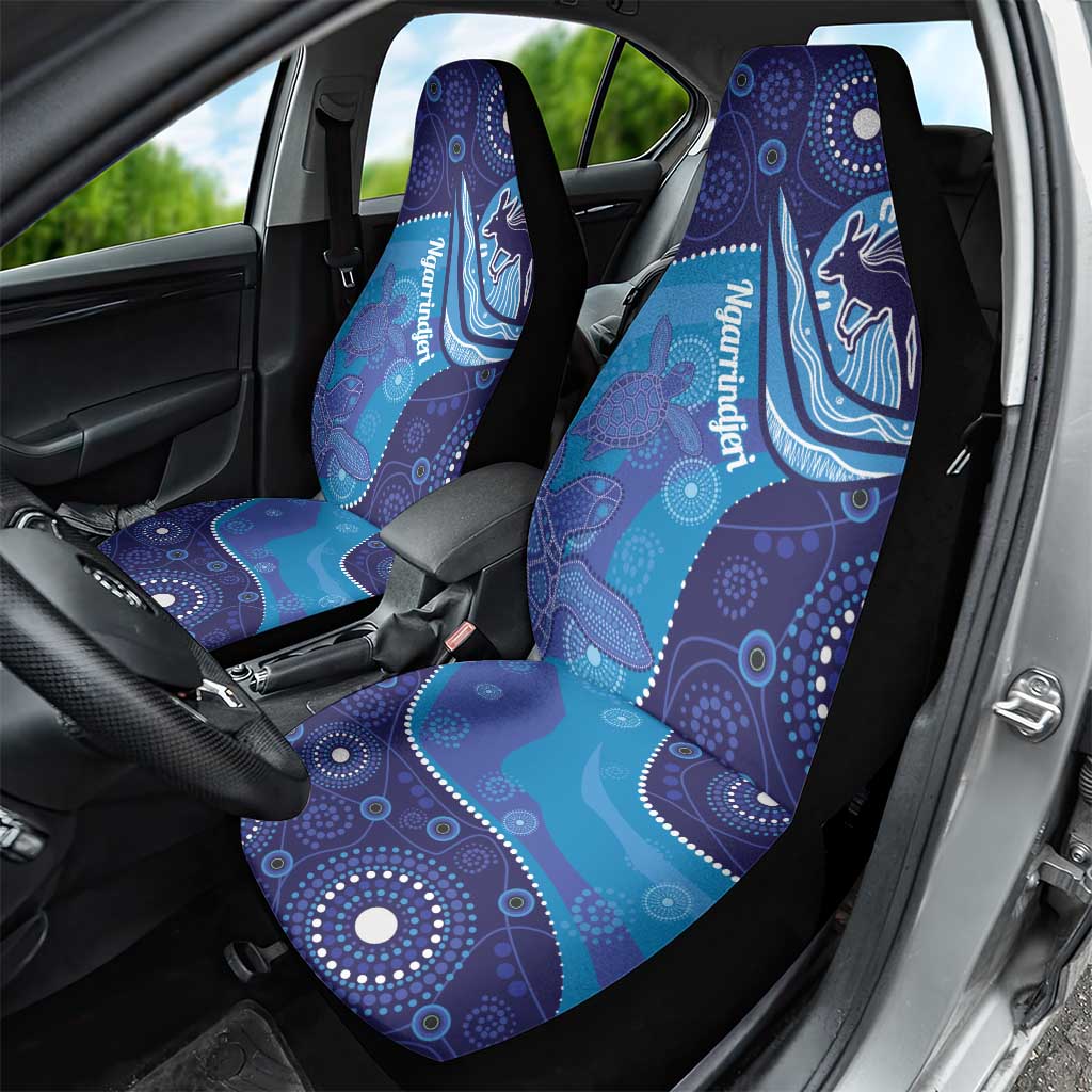 Australia Ngarrindjeri Car Seat Cover Animal Aboriginal Art