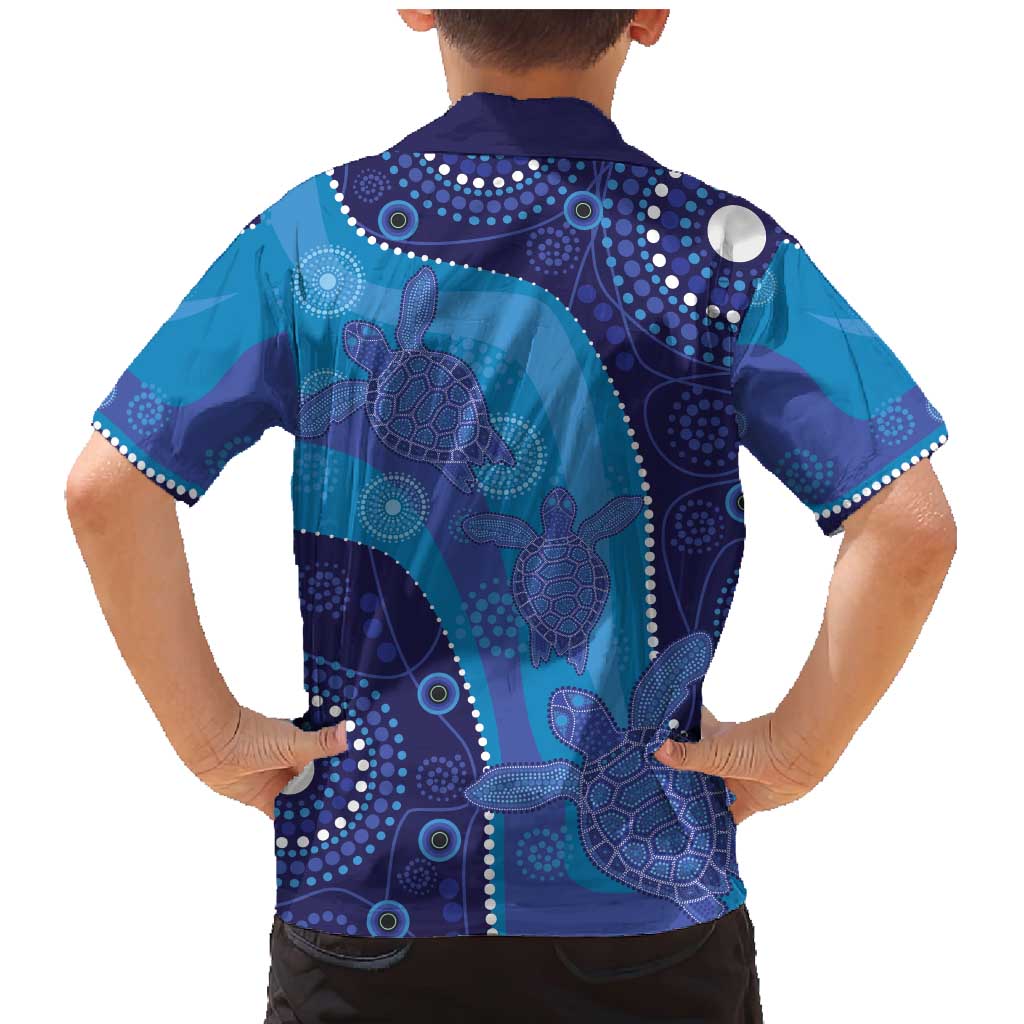 Australia Ngarrindjeri Family Matching Mermaid Dress and Hawaiian Shirt Animal Aboriginal Art