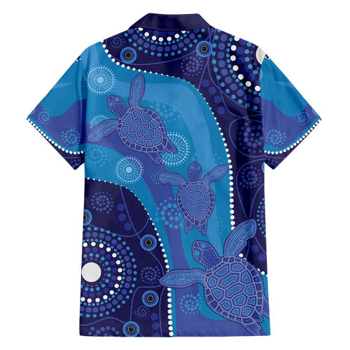 Australia Ngarrindjeri Family Matching Off Shoulder Maxi Dress and Hawaiian Shirt Animal Aboriginal Art