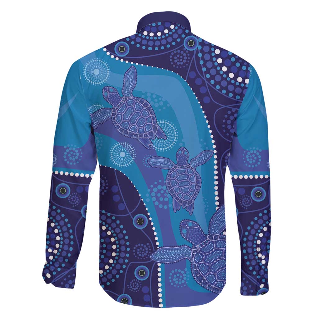 Australia Ngarrindjeri Family Matching Off Shoulder Maxi Dress and Hawaiian Shirt Animal Aboriginal Art