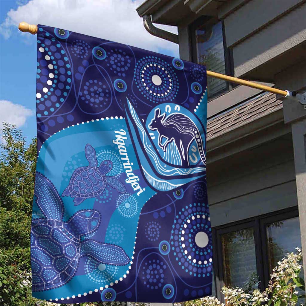 Australia Ngarrindjeri Garden Flag Animal Aboriginal Art