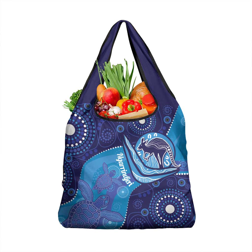 Australia Ngarrindjeri Grocery Bag Animal Aboriginal Art