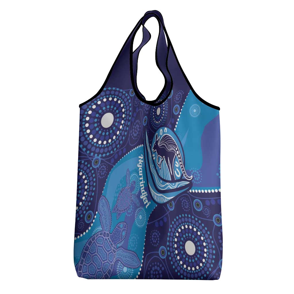 Australia Ngarrindjeri Grocery Bag Animal Aboriginal Art