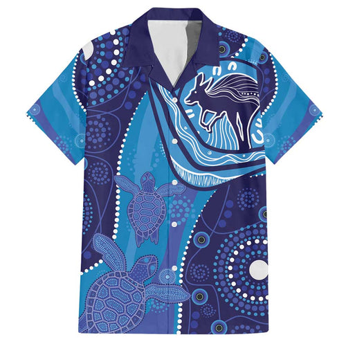Australia Ngarrindjeri Hawaiian Shirt Animal Aboriginal Art