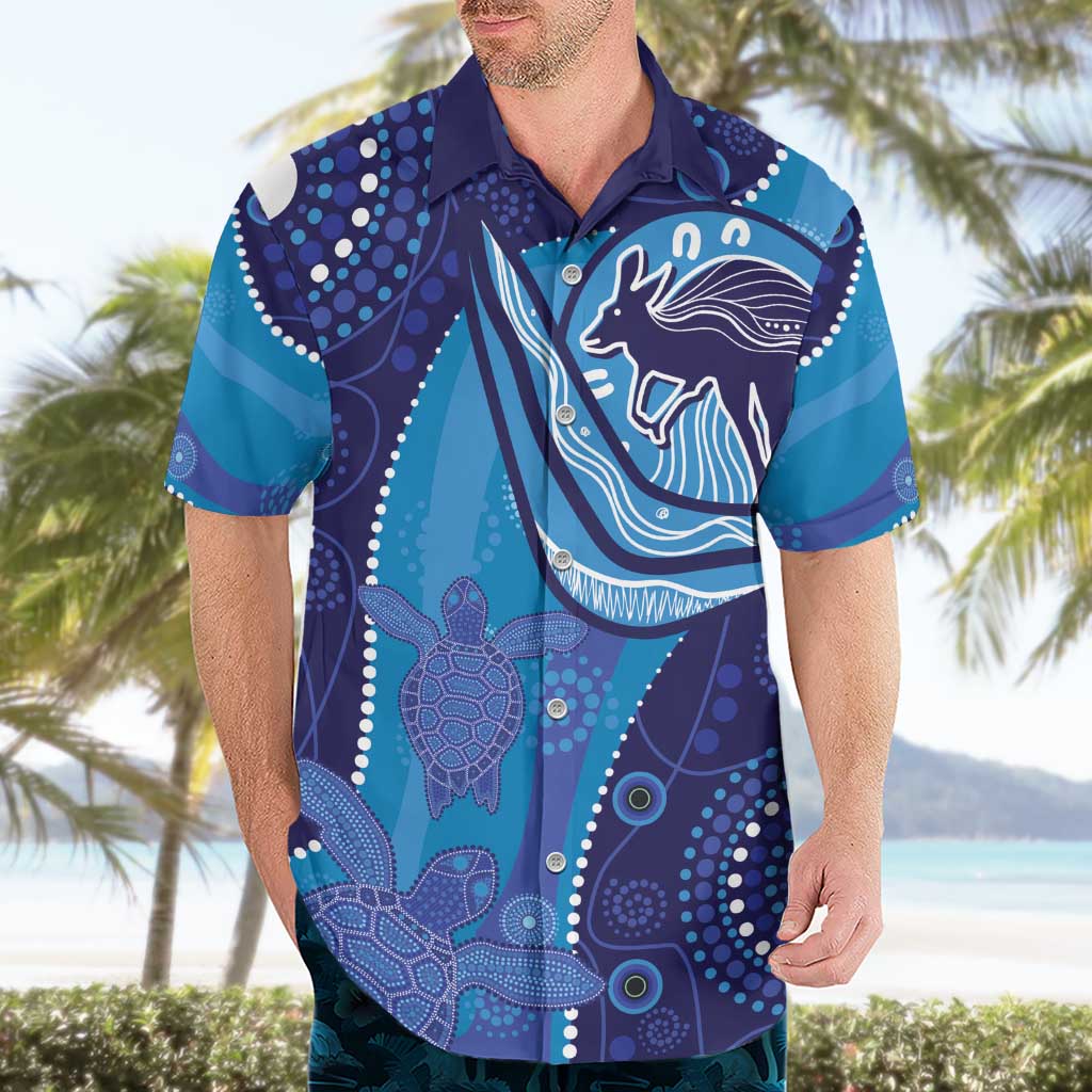 Australia Ngarrindjeri Hawaiian Shirt Animal Aboriginal Art