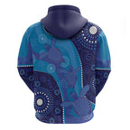 Australia Ngarrindjeri Hoodie Animal Aboriginal Art