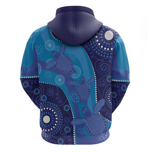 Australia Ngarrindjeri Hoodie Animal Aboriginal Art