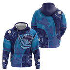 Australia Ngarrindjeri Hoodie Animal Aboriginal Art
