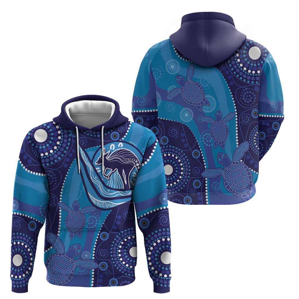 Australia Ngarrindjeri Hoodie Animal Aboriginal Art