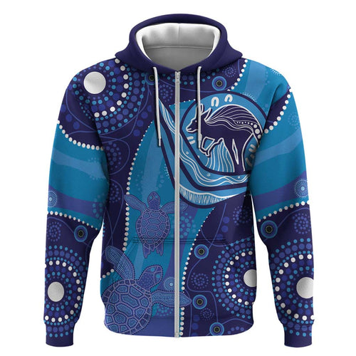 Australia Ngarrindjeri Hoodie Animal Aboriginal Art