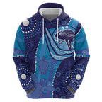 Australia Ngarrindjeri Hoodie Animal Aboriginal Art