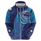 Australia Ngarrindjeri Hoodie Animal Aboriginal Art