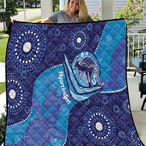 Australia Ngarrindjeri Quilt Animal Aboriginal Art