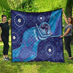 Australia Ngarrindjeri Quilt Animal Aboriginal Art