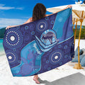 Australia Ngarrindjeri Sarong Animal Aboriginal Art