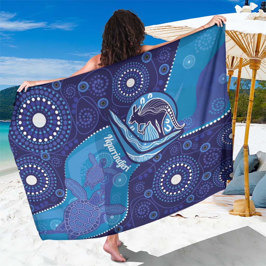 Australia Ngarrindjeri Sarong Animal Aboriginal Art
