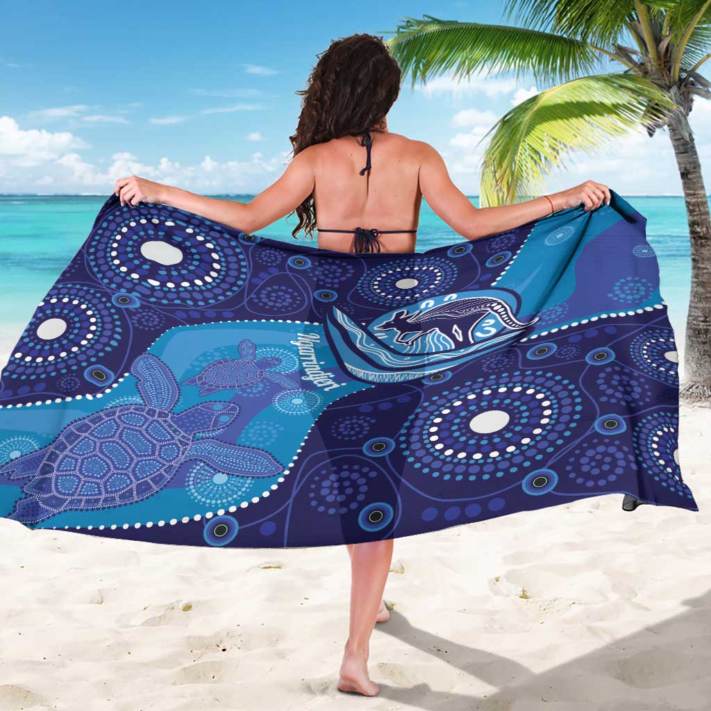 Australia Ngarrindjeri Sarong Animal Aboriginal Art