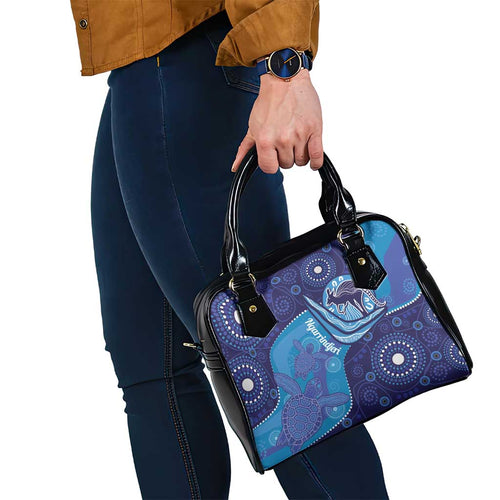 Australia Ngarrindjeri Shoulder Handbag Animal Aboriginal Art