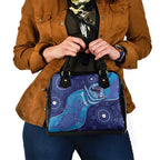 Australia Ngarrindjeri Shoulder Handbag Animal Aboriginal Art