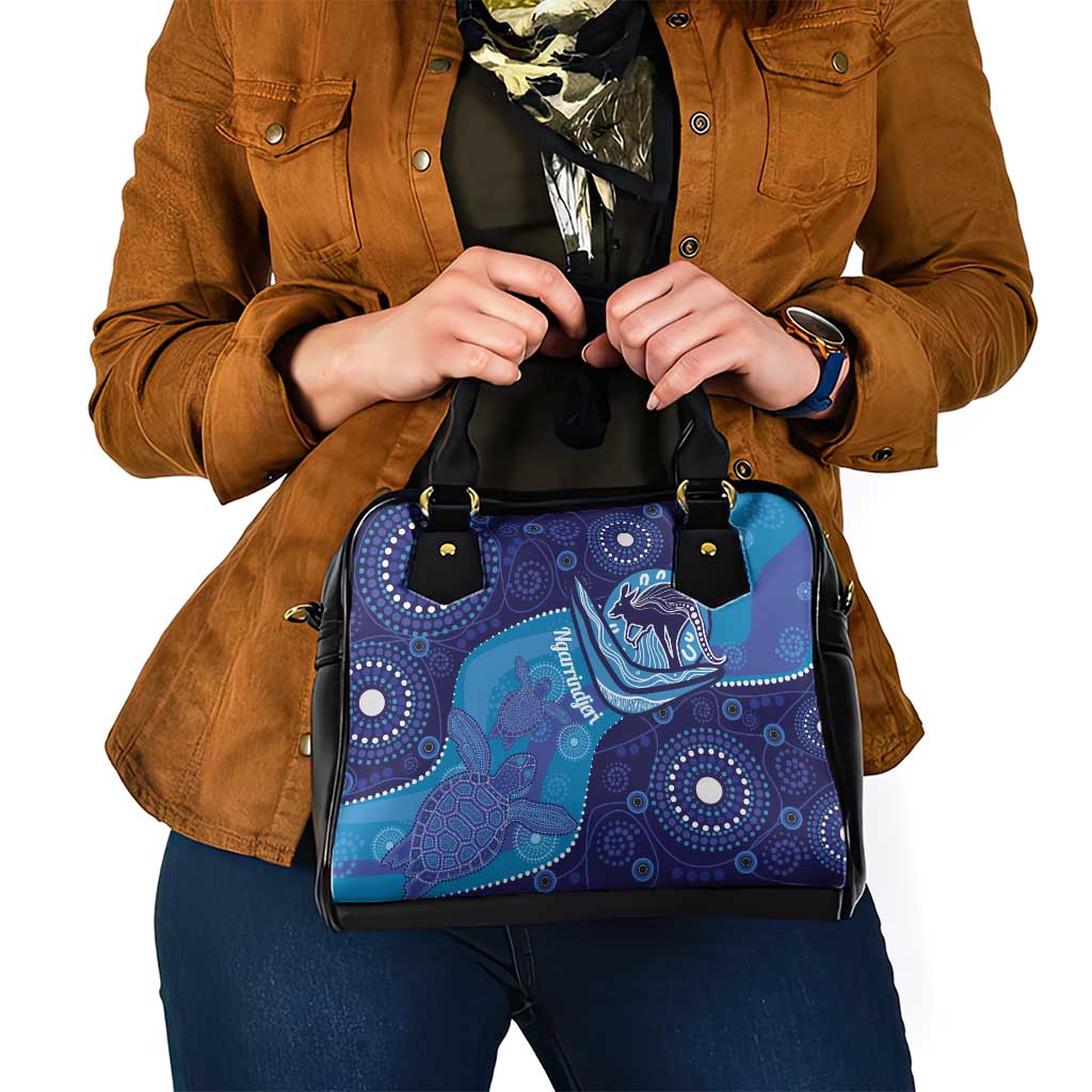 Australia Ngarrindjeri Shoulder Handbag Animal Aboriginal Art