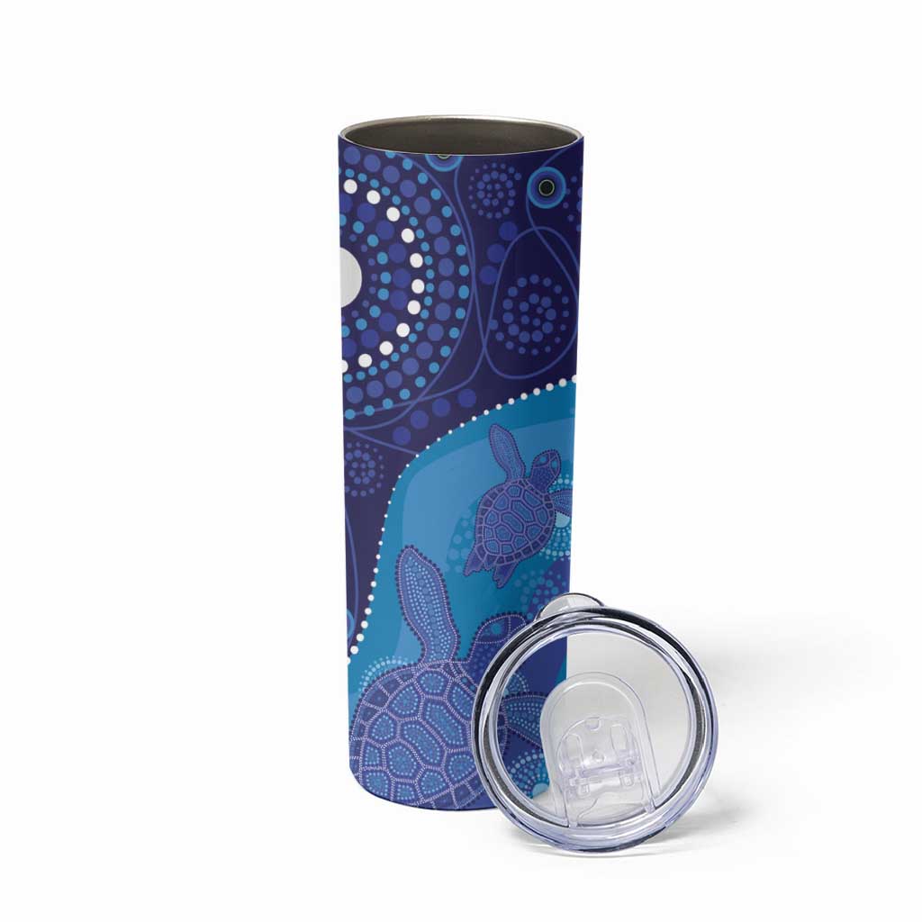 Australia Ngarrindjeri Skinny Tumbler Animal Aboriginal Art