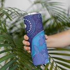 Australia Ngarrindjeri Skinny Tumbler Animal Aboriginal Art