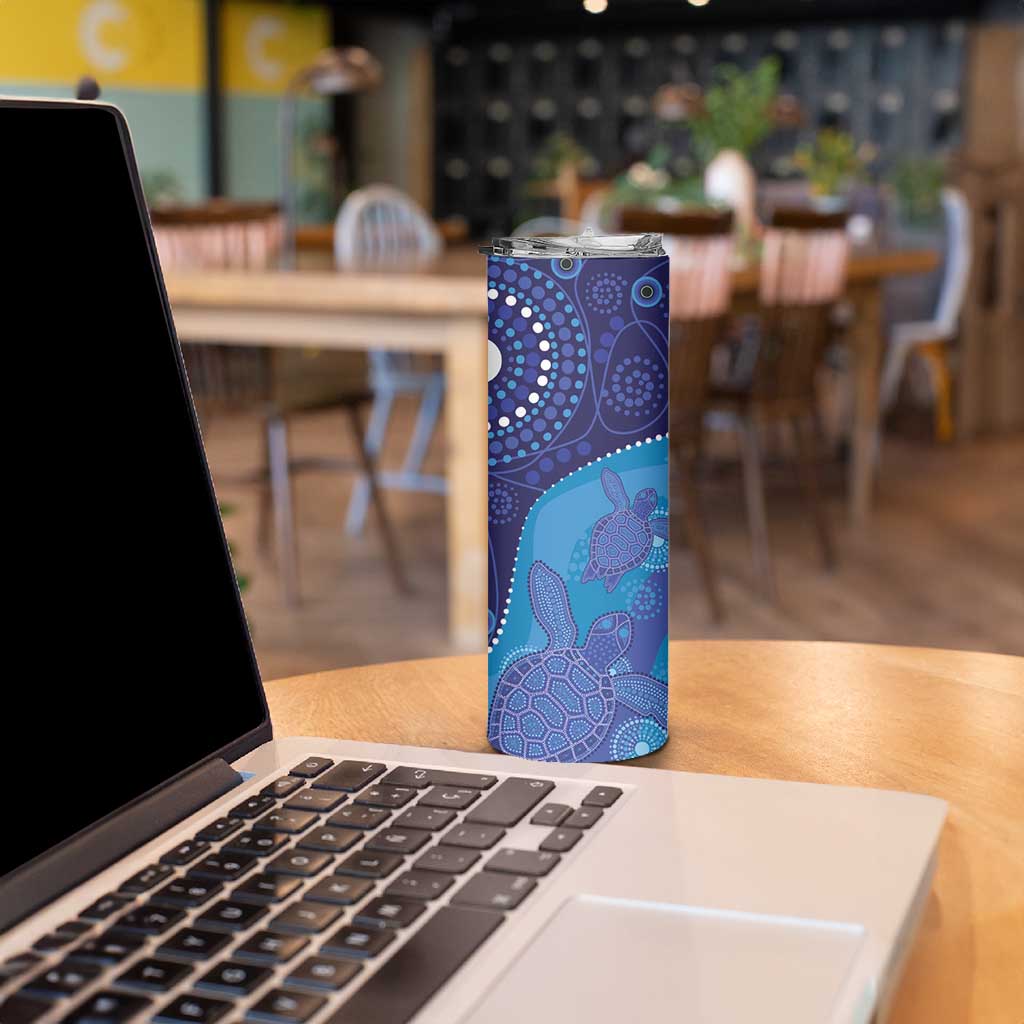 Australia Ngarrindjeri Skinny Tumbler Animal Aboriginal Art