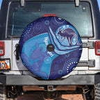 Australia Ngarrindjeri Spare Tire Cover Animal Aboriginal Art