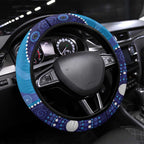 Australia Ngarrindjeri Steering Wheel Cover Animal Aboriginal Art