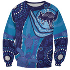 Australia Ngarrindjeri Sweatshirt Animal Aboriginal Art