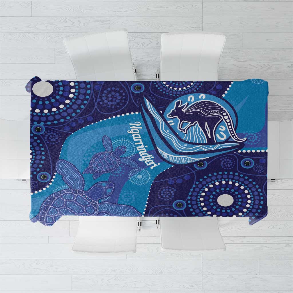 Australia Ngarrindjeri Tablecloth Animal Aboriginal Art