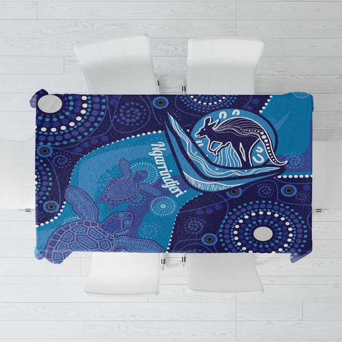 Australia Ngarrindjeri Tablecloth Animal Aboriginal Art