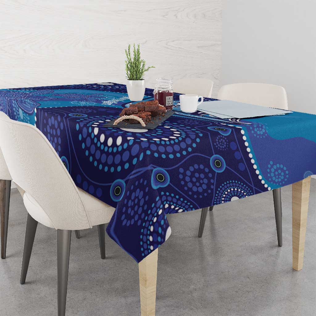 Australia Ngarrindjeri Tablecloth Animal Aboriginal Art