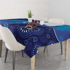 Australia Ngarrindjeri Tablecloth Animal Aboriginal Art