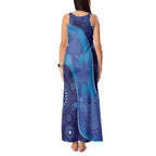 Australia Ngarrindjeri Tank Maxi Dress Animal Aboriginal Art